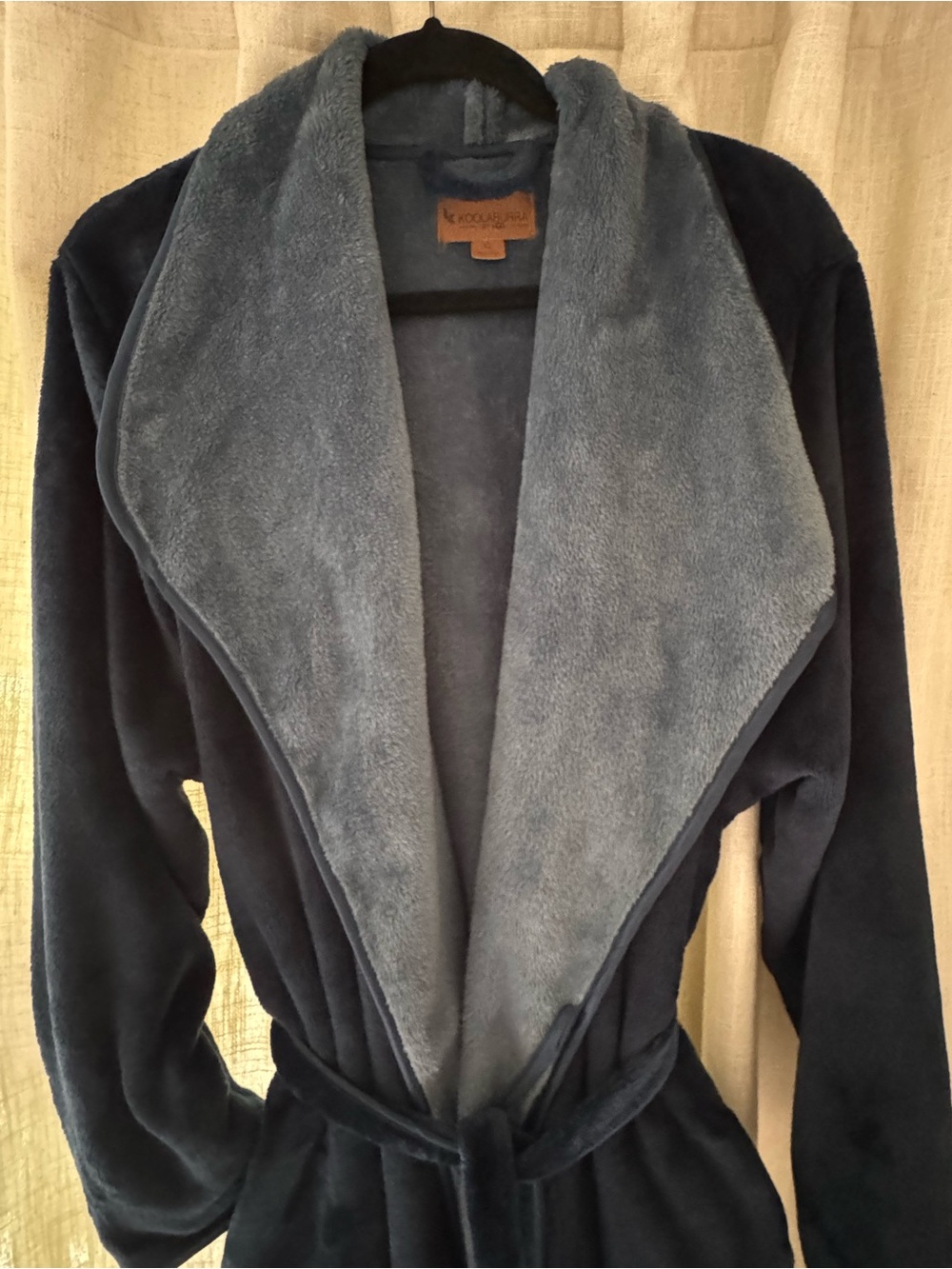 UGG Duffield II Robe Blue soft plush - Picture 2 of 7